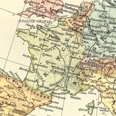 La Regione francese nel 1911