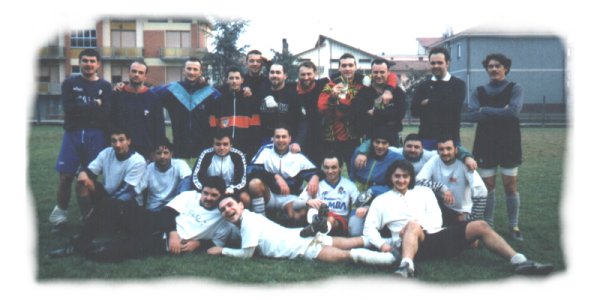 Juventini - Resto del Mondo: foto di gruppo del 1998